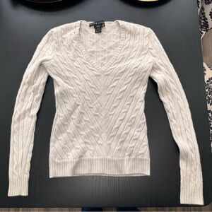 100% Cashmere BLACK LABEL Ralph Lauren V-Neck sweater
